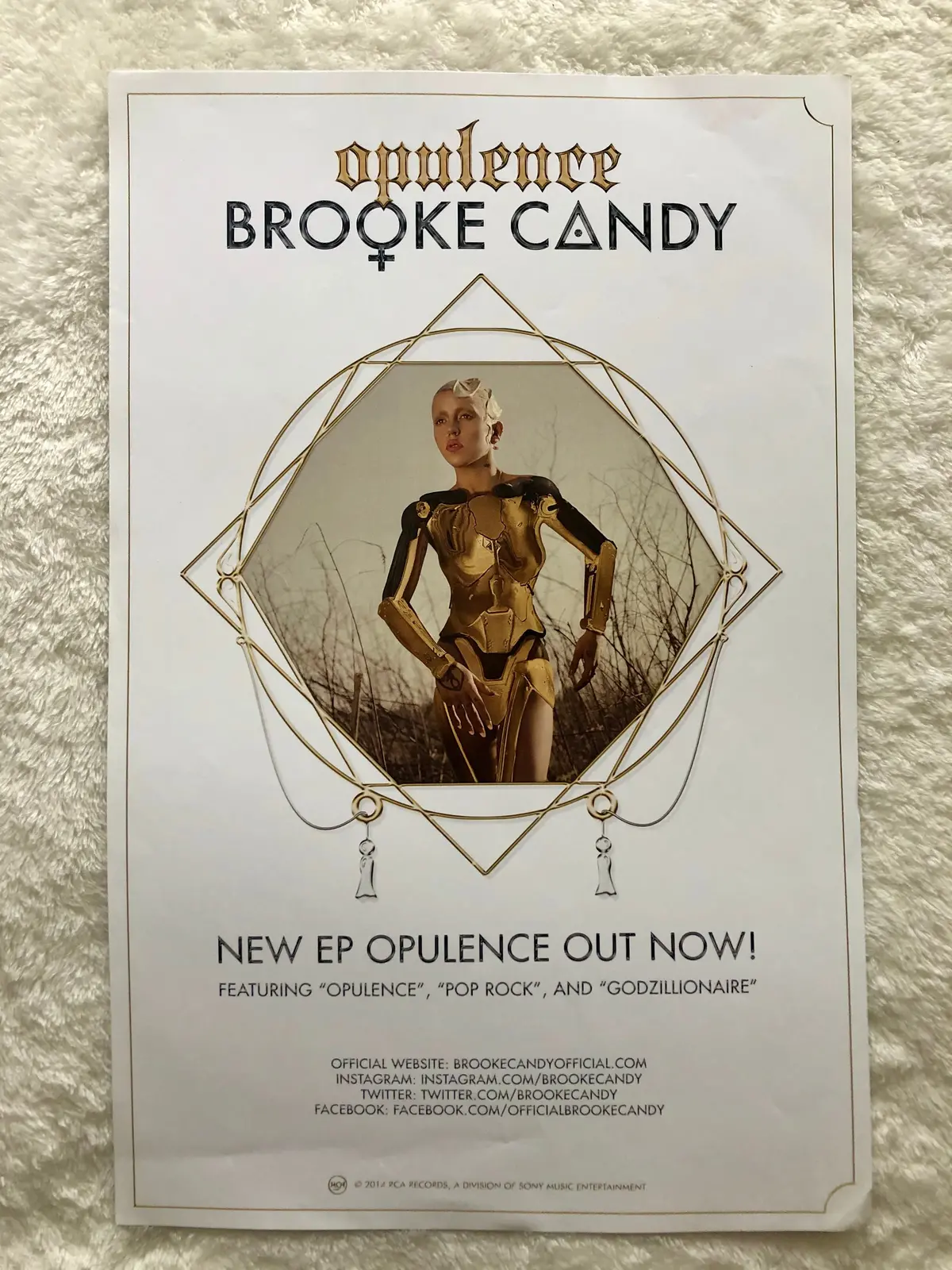 Brooke Candy - Opulence - Promo Poster 1