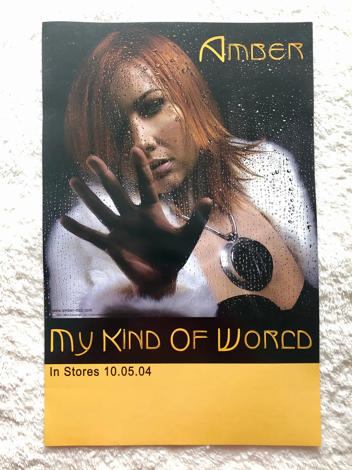 Amber - My Kind Of World - Promo Poster 1