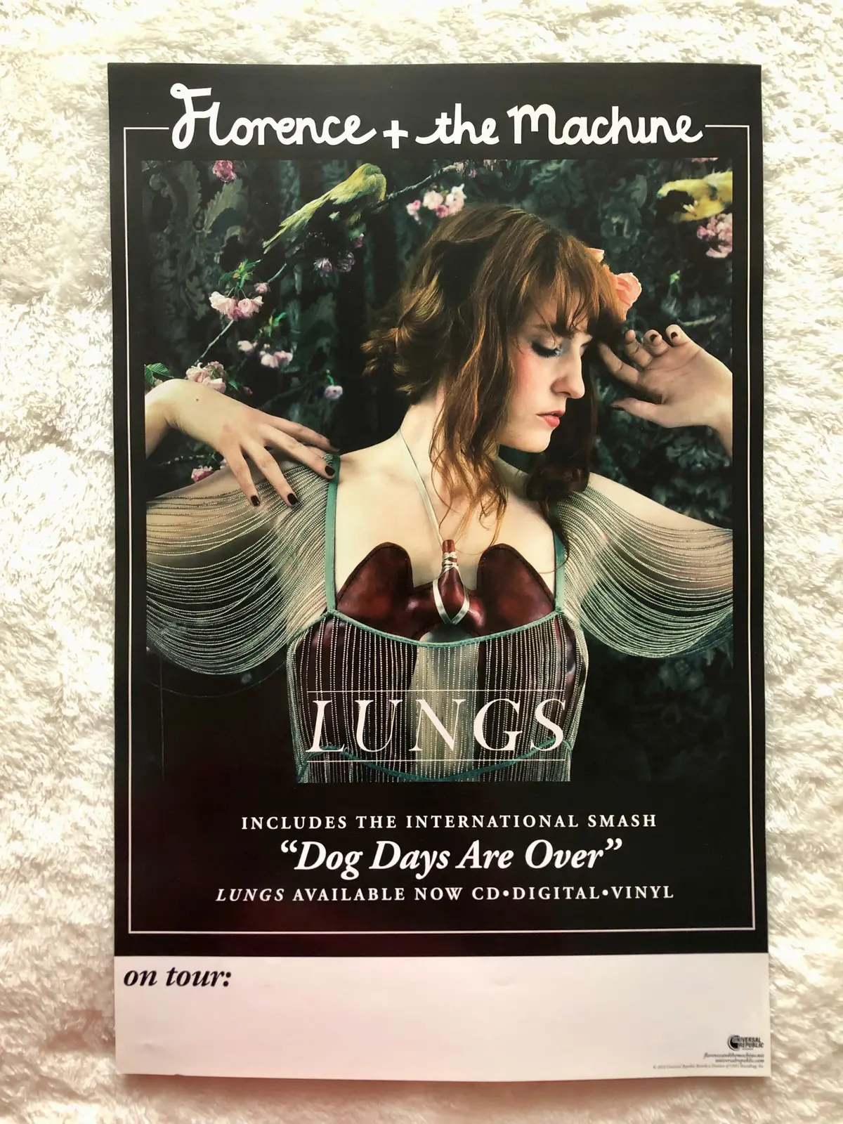 Florence + The Machine - Lungs - Double Sided Promo Poster 1