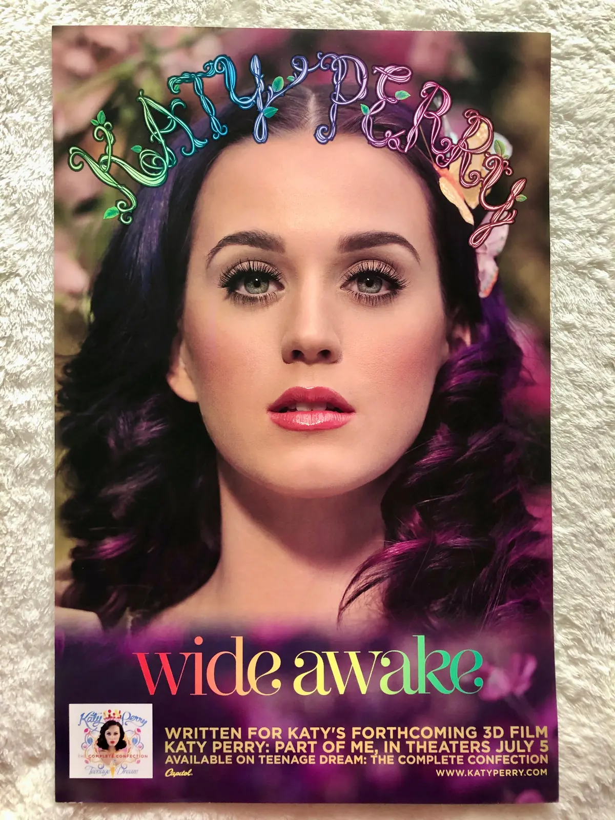 Katy Perry - Teenage Dream Wide Awake - Promo Poster 1