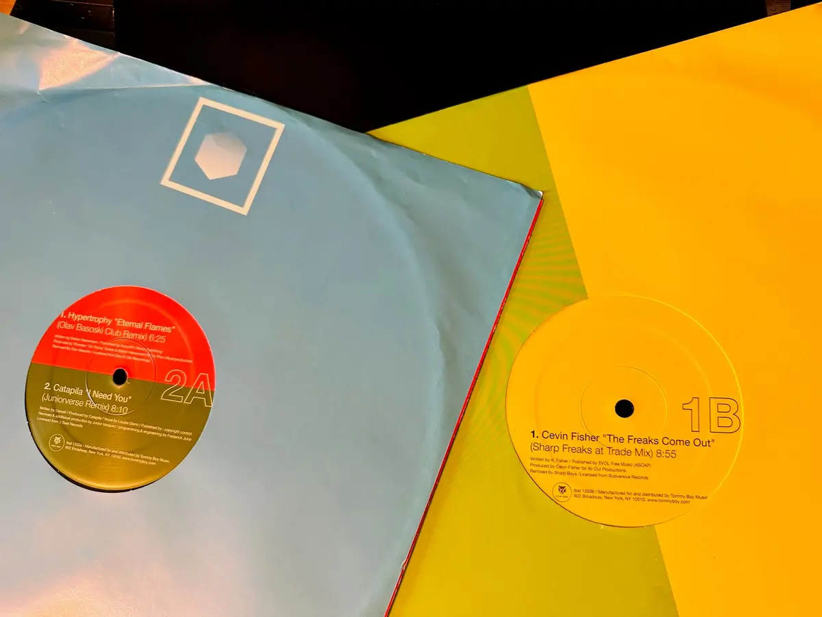 Planet Dance - Double 12" Single (Promo) Cevin Fisher, Hypertrophym Catapila - Lp Vinyl - Used 1