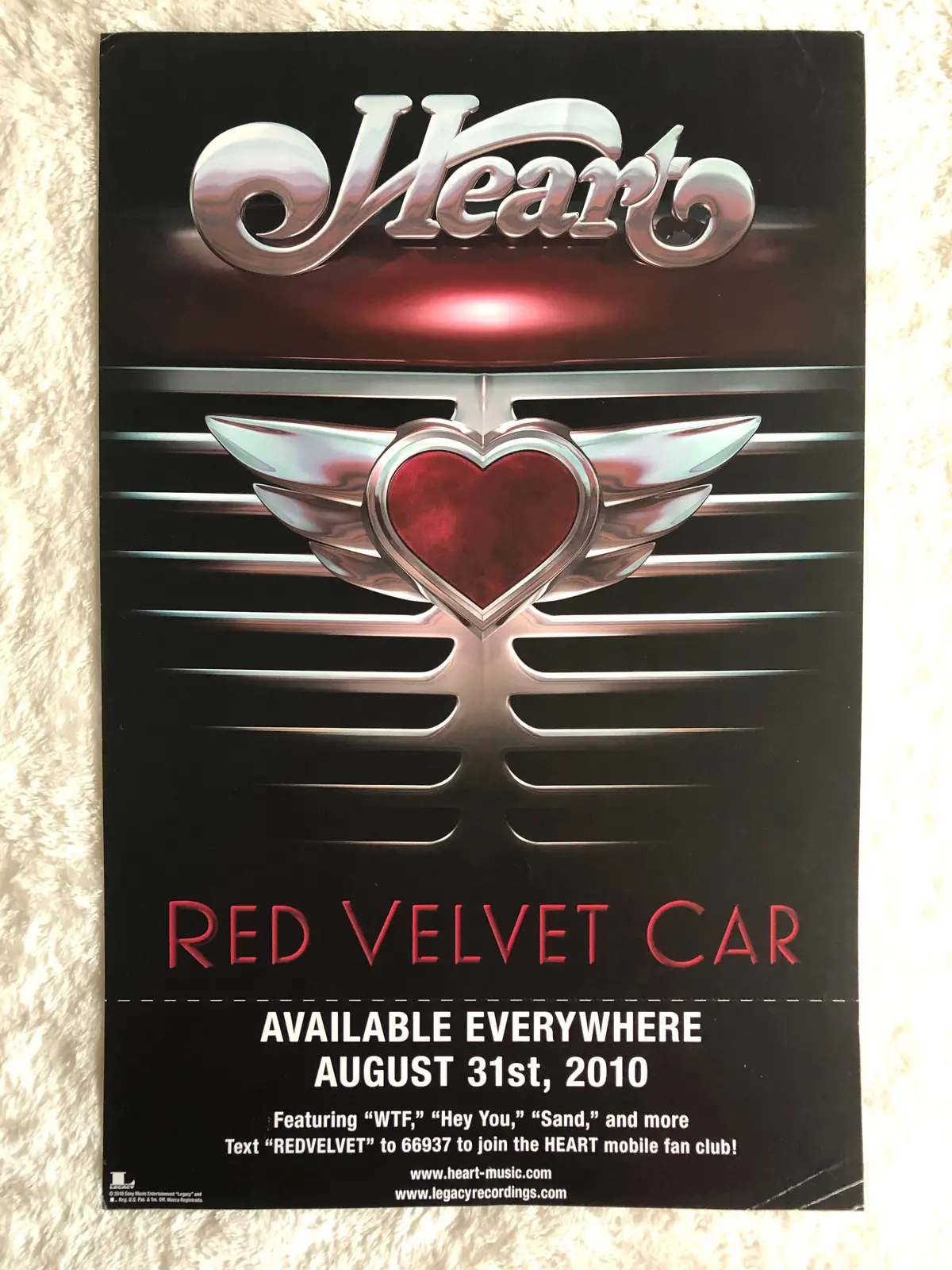 Heart - Red Velvet Car - Promo Poster 1