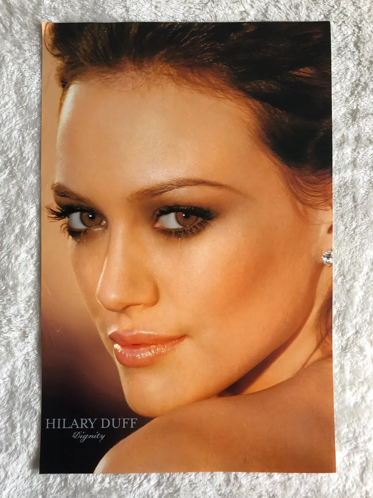 Hilary Duff - Dignity - Promo Poster 1