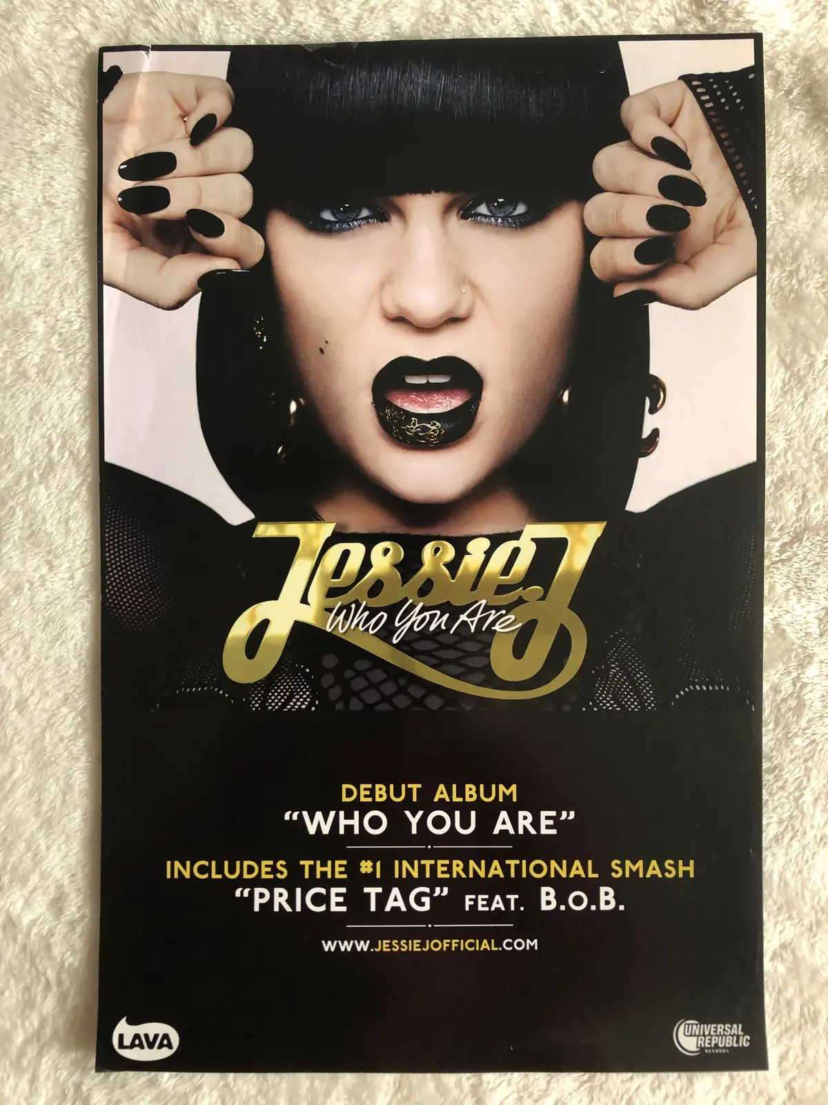 Jessie J. - Who You Are - Double Sided Promo Poster 1