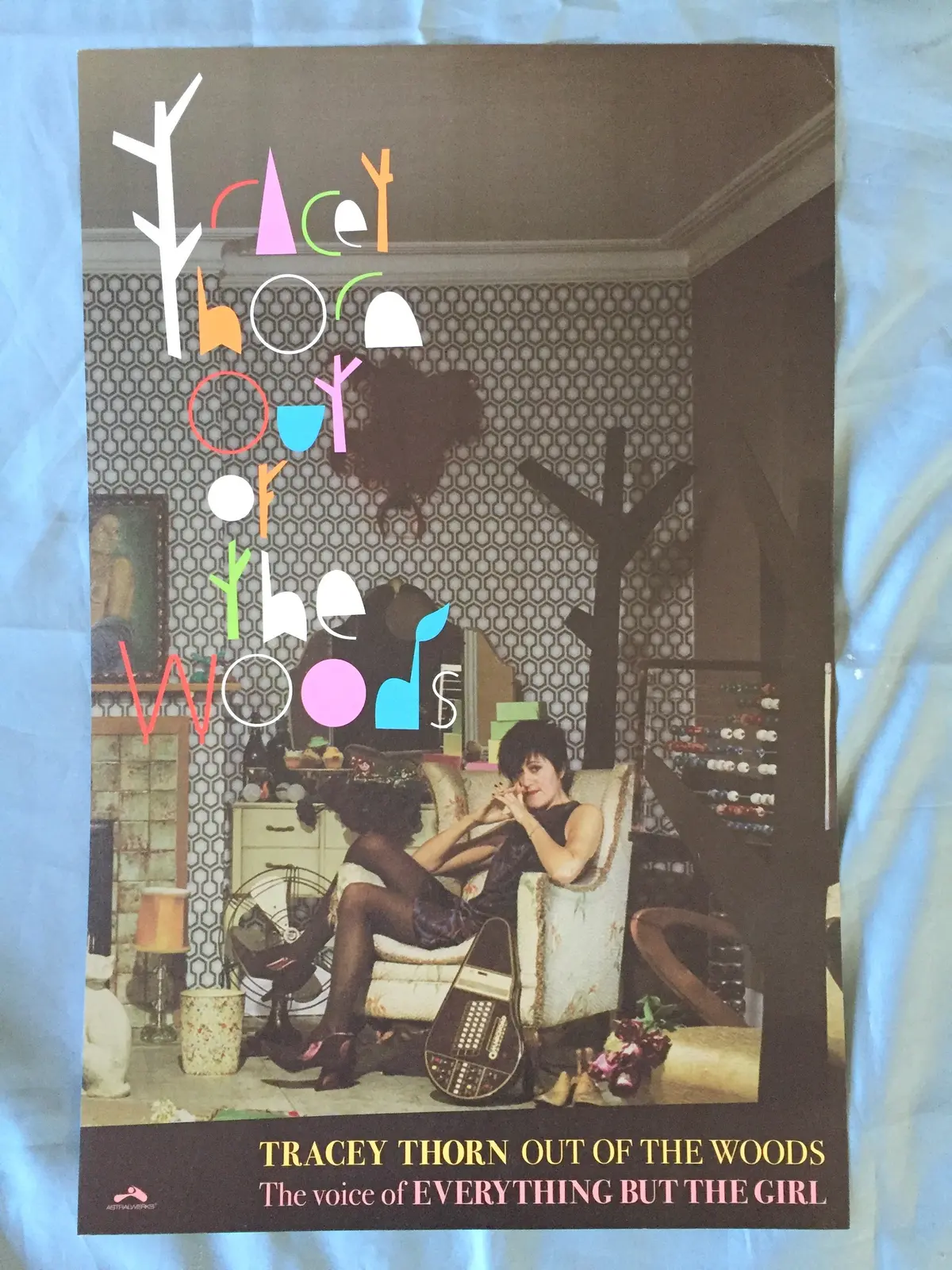 Tracey Thorn - Out Of The Woods Promo Poster 11X17 1