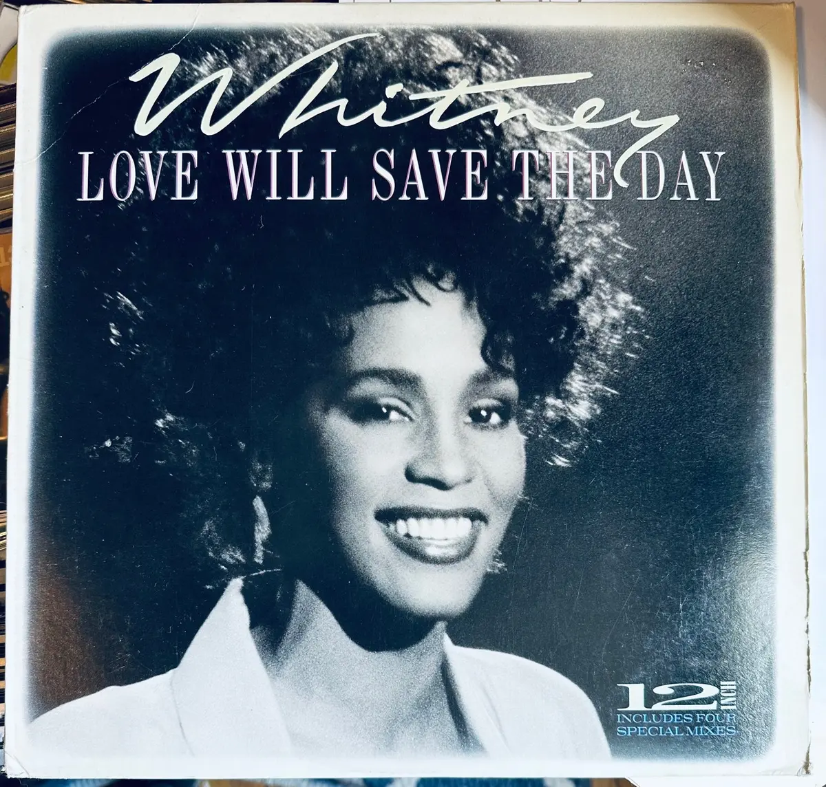 Whitney Houston - Love Will Save The Day 12" Single - Lp Vinyl - Used 1