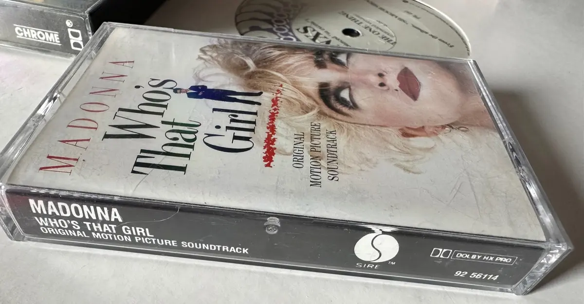 Madonna  - Who's That Girl (Import) Soundtrack - Cassette Tape - Used 1