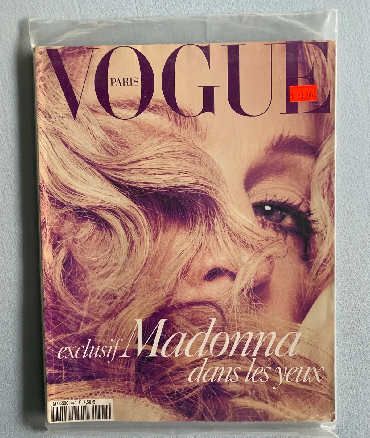 Madonna 2004 Paris Vogue Magazine 1