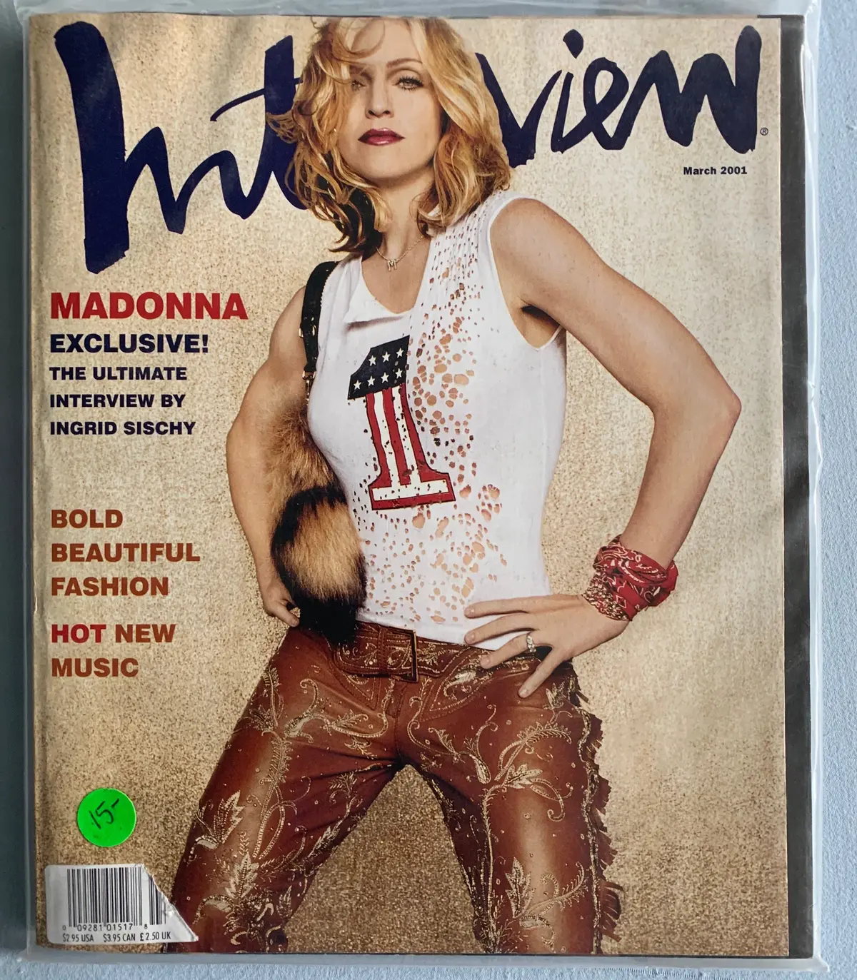 Madonna - Interview Magazine 2001 1