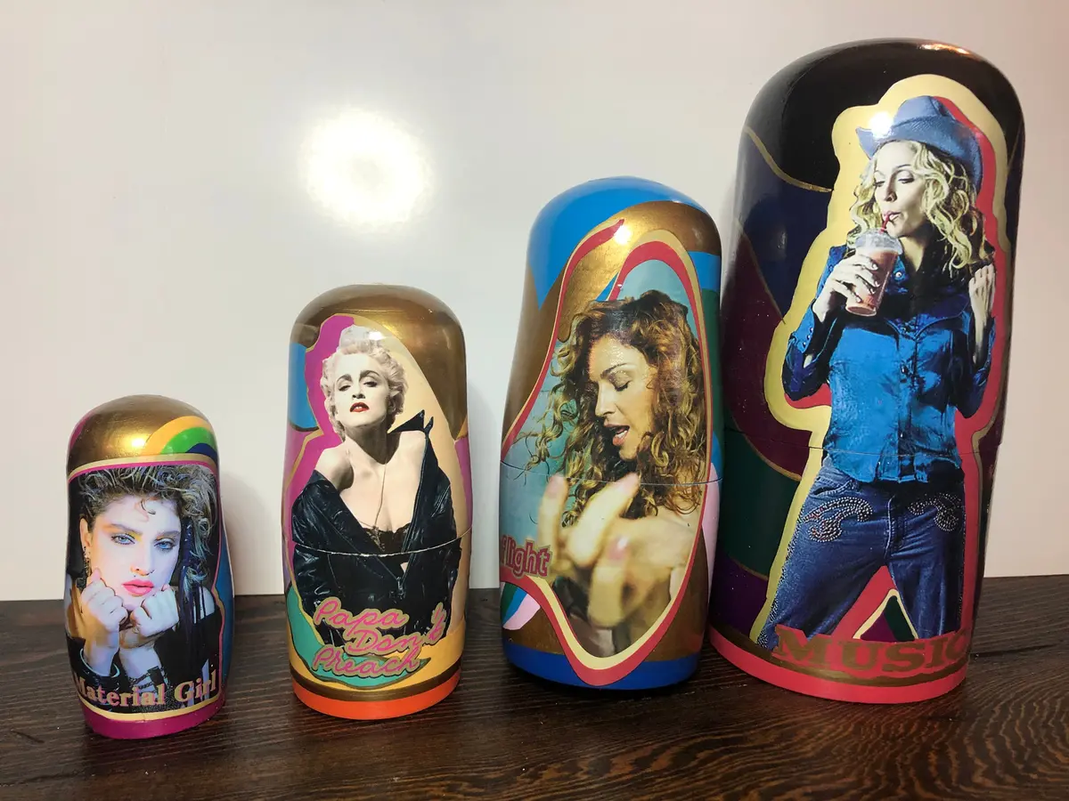 Madonna - Official Hand Made & Painted Nesting Dolls #225/5000 1