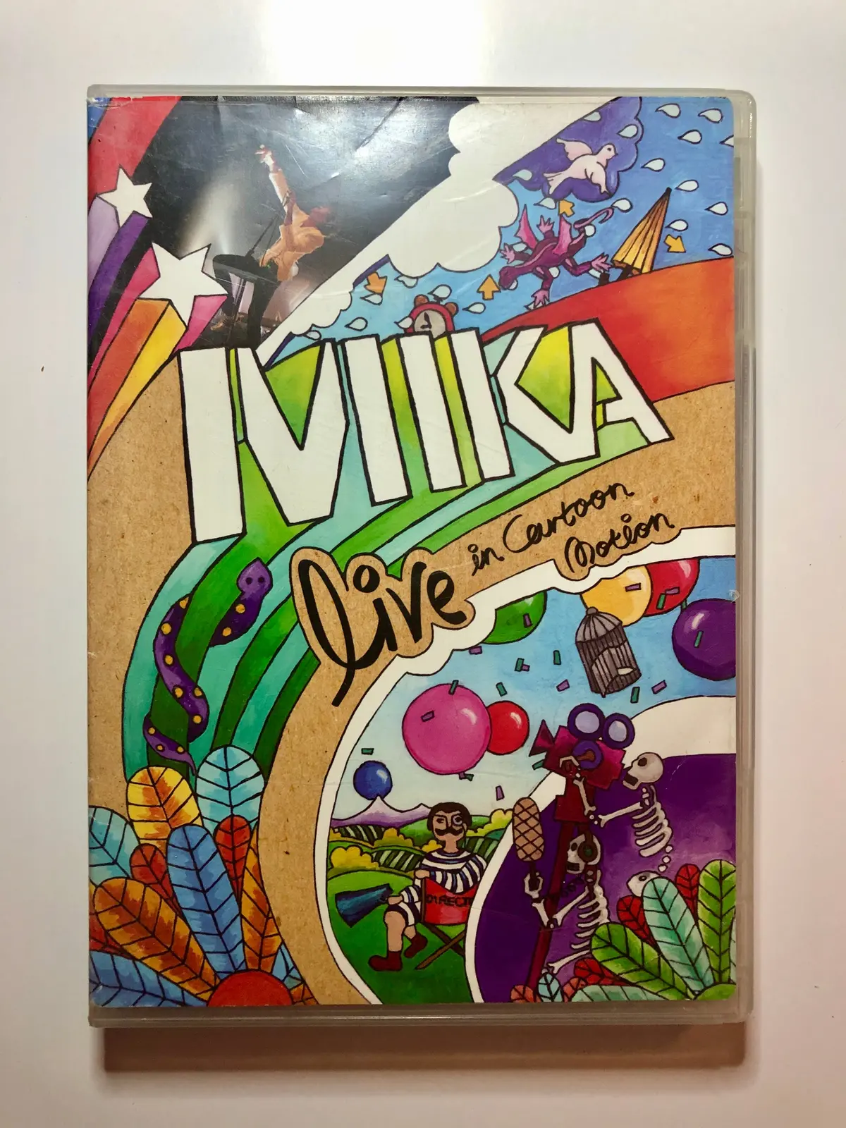 Mika  ‎– Live In Cartoon Motion Dvd - Used 1