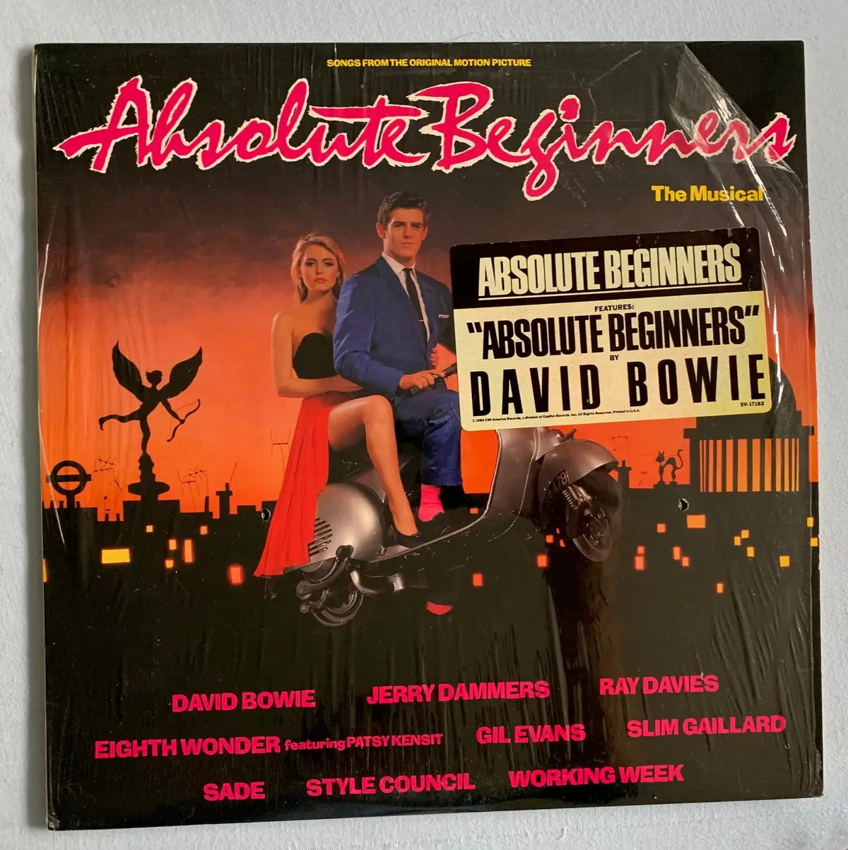 Absolute Beginners Soundtrack - Used Lp Vinyl In Vg++++ Bowie 1