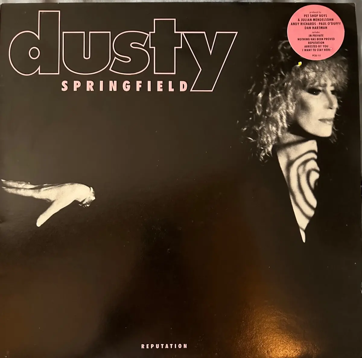 Dusty Springfield - Reputation Lp Vinyl - Used 1