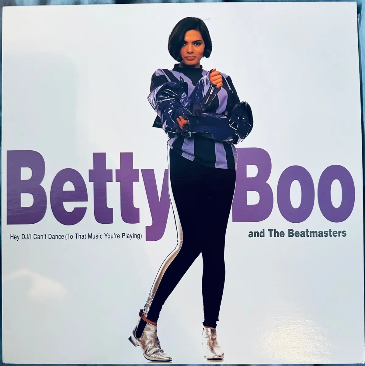 Betty Boo W/ The Beatmasters - Hey Dj / I Can't Dance..  12" (Promo) Single Lp Vinyl - Used 1