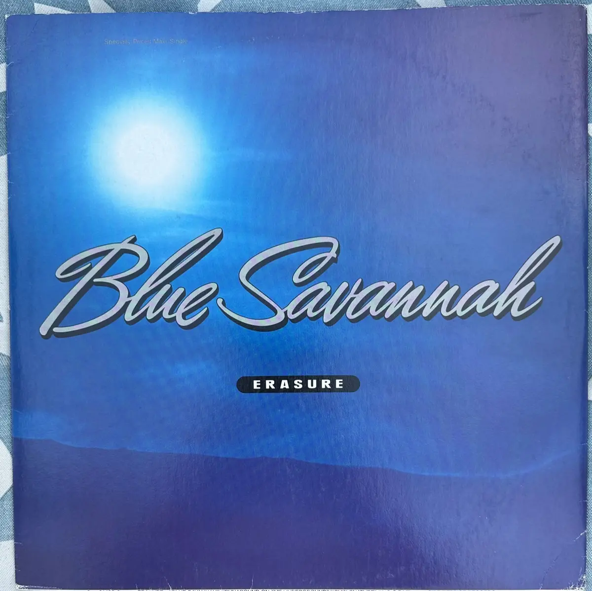 Erasure - Blue Savannah / Supernature 12" Single Lp Vinyl - Used 1