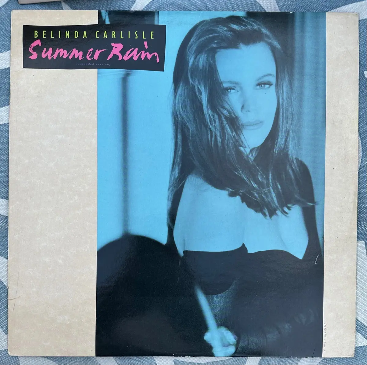 Belinda Carlisle - Summer Rain 12" Remix (Promo) Lp Vinyl - Used 1