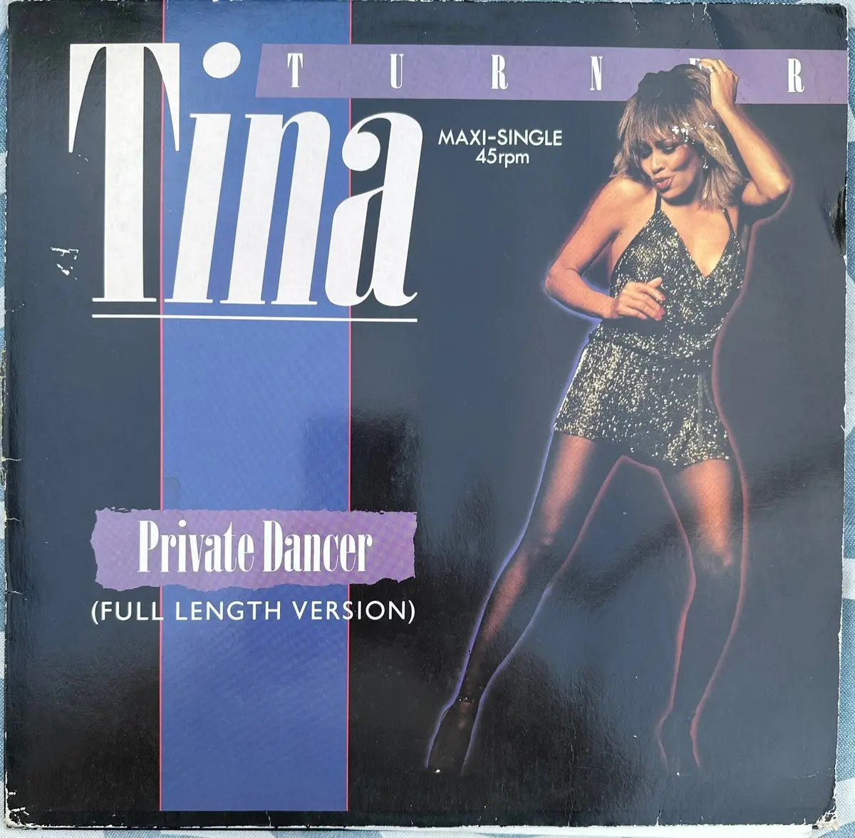 Tina Turner - Private Dancer (Import) 12" Single Lp Vinyl - Used 1