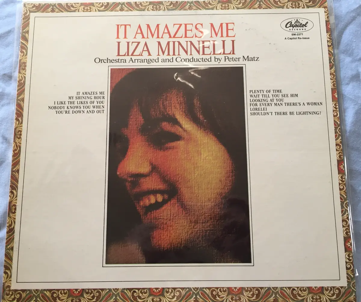 Liza Minnelli - It Amazes Me (Original Lp Vinyl) Used 1