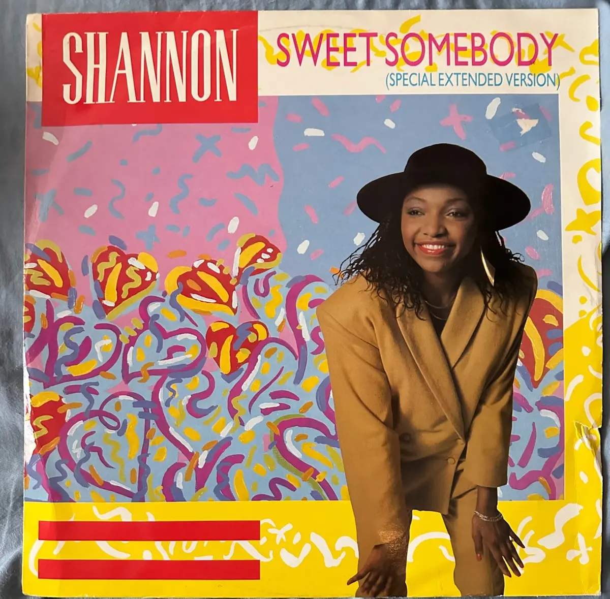 Shannon - Sweet Somebody  12" Single Uk  Lp Vinyl  - Used 1