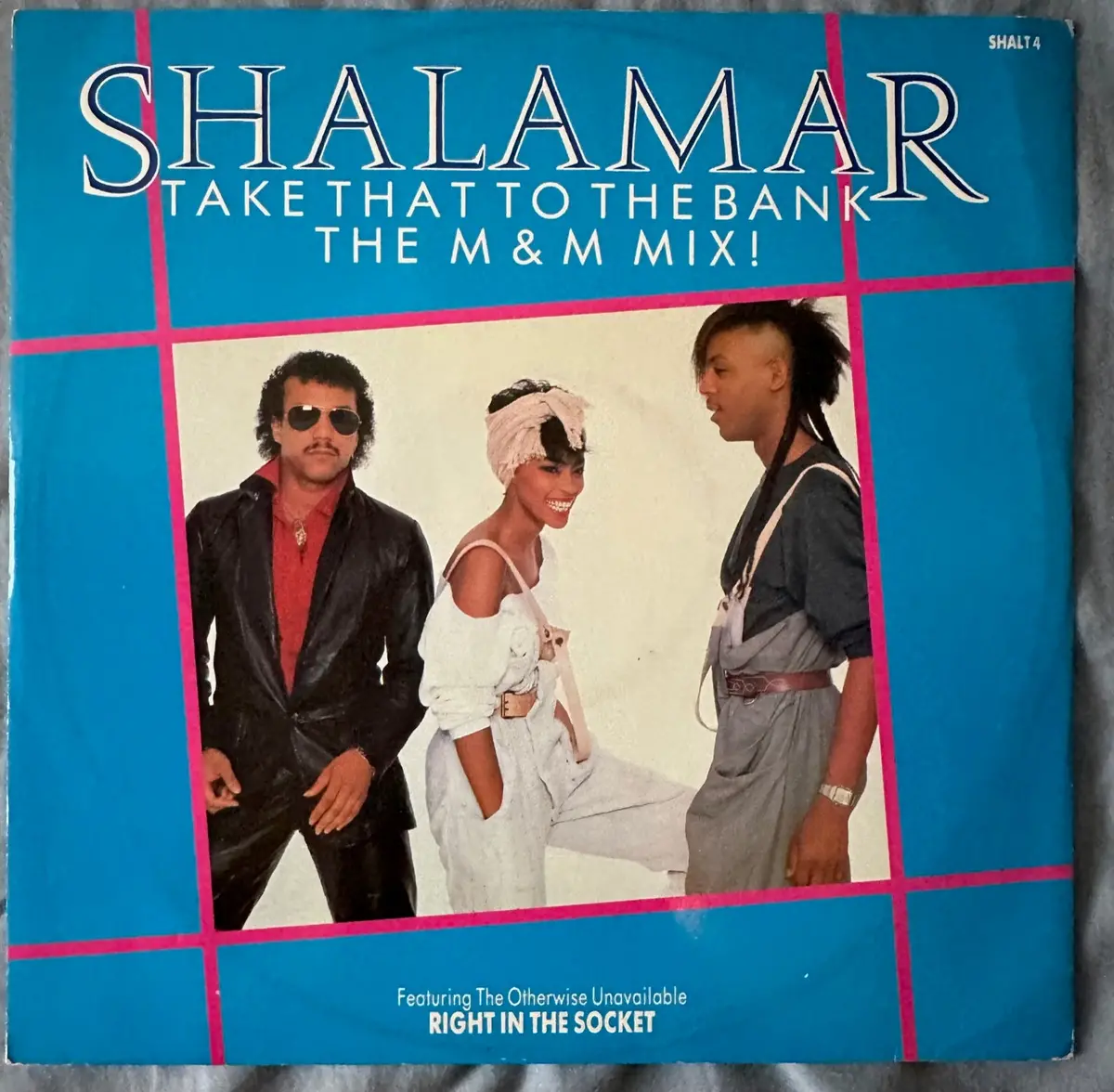 Shalamar Ft: Jody Watley - Take That To The Bank  - 12" Single Lp Vinyl -- Used 1