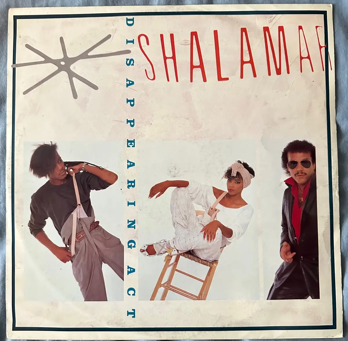 Shalamar Ft: Jody Watley - Disappearing Act - 12" Single Lp Vinyl -- Used 1