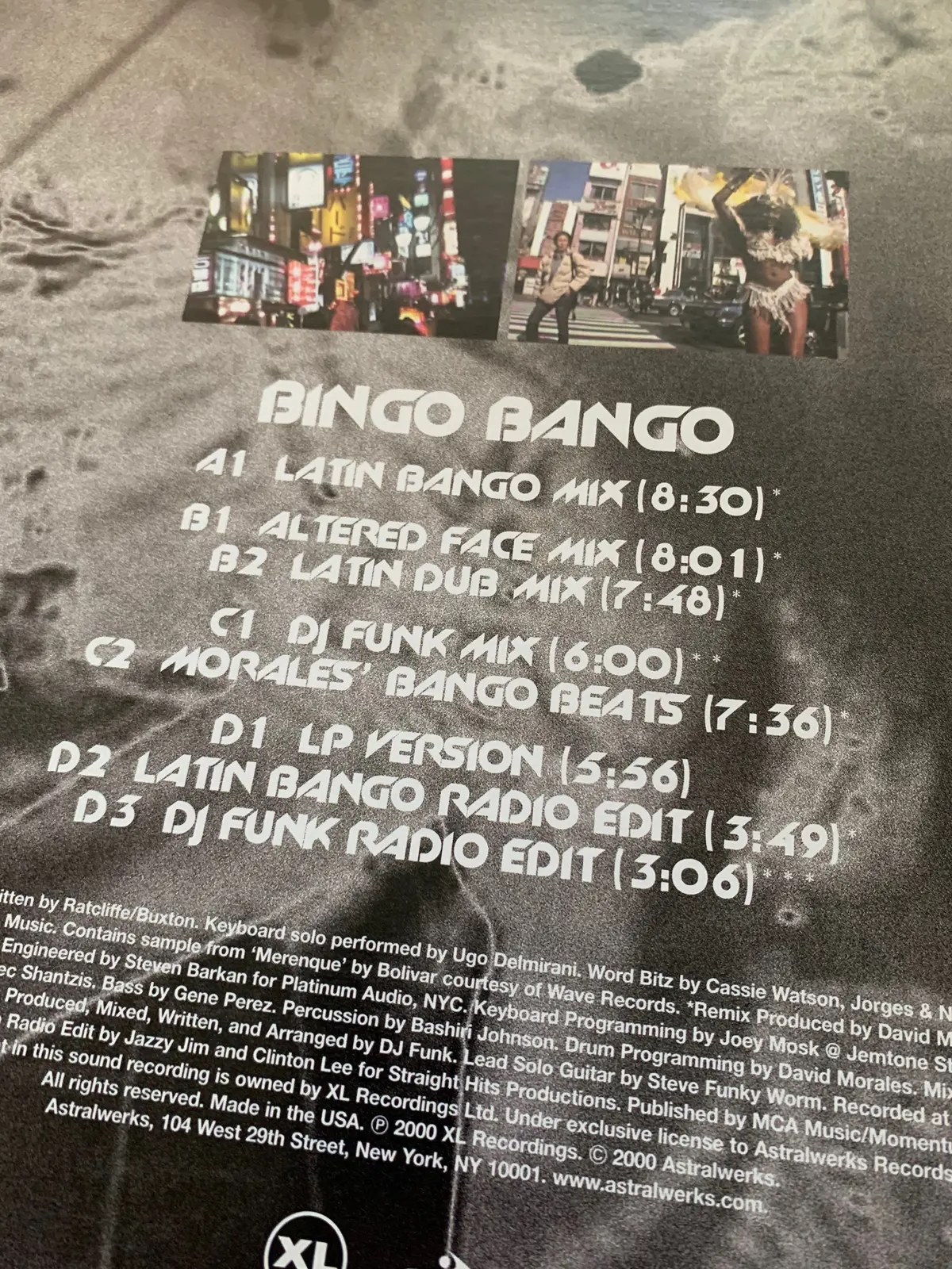 Basement Jaxx - Bingo Bango Double 12" Lp Vinyl 2