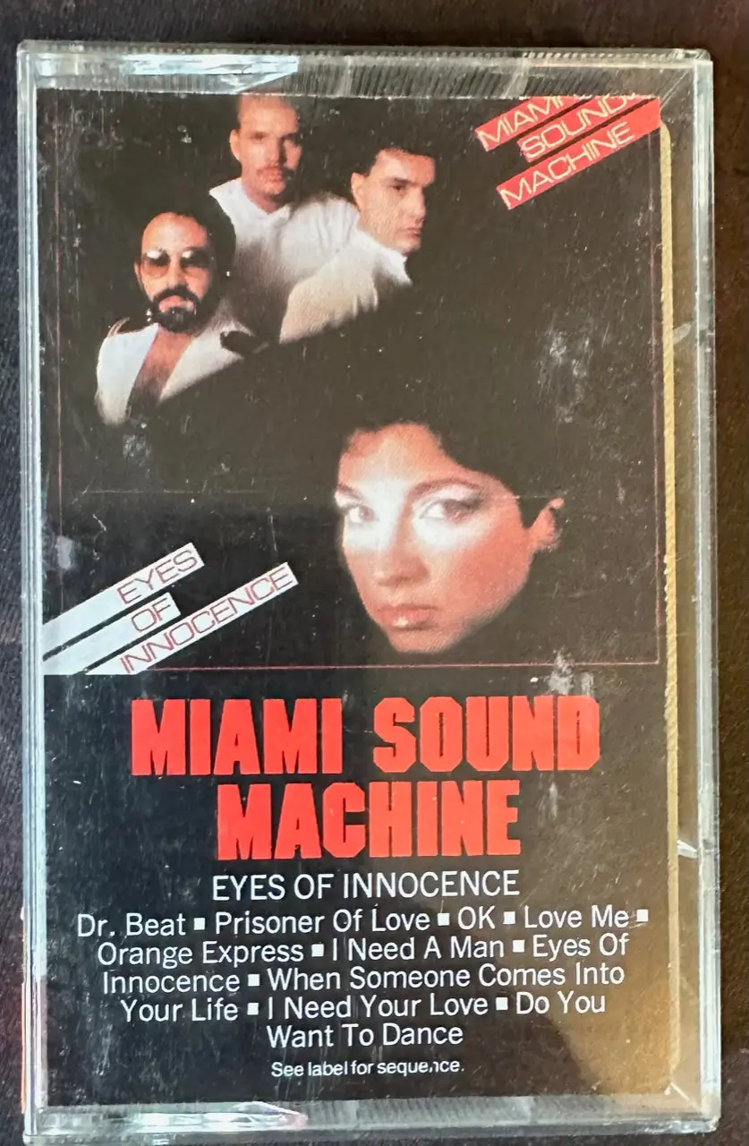 Gloria Estefan & The Miami Sound Machine - Eyes Of Innocence - Cassette Tape - Used 1