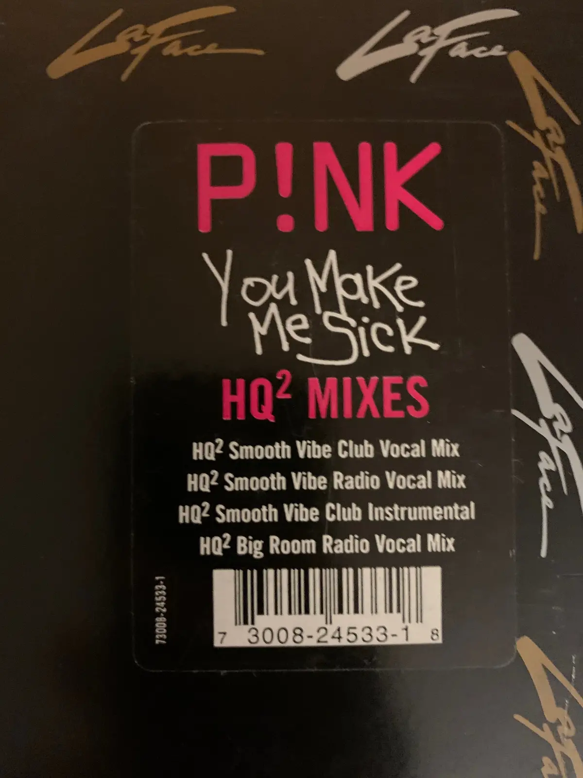P!Nk - You Make Me Sick : 12" Remix Lp Vinyl 1