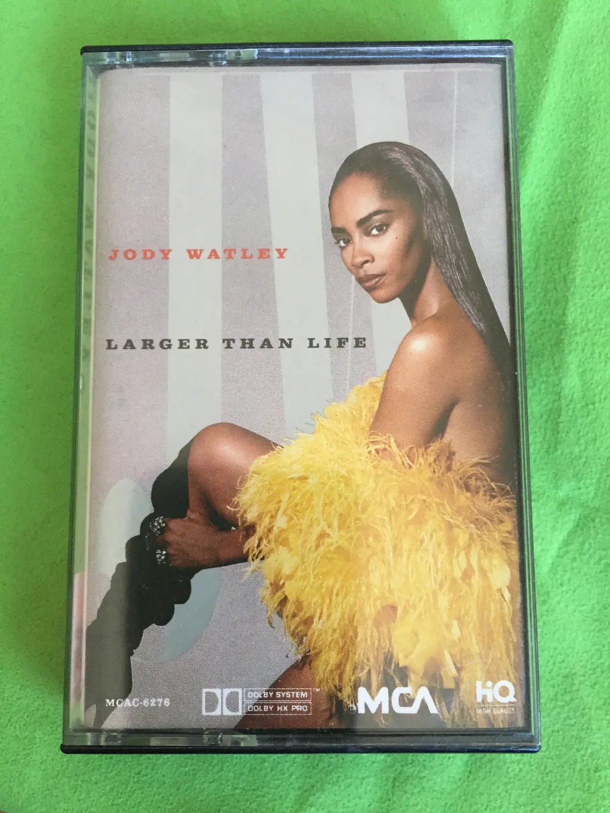Jody Watley - Larger Than Life - Audio Cassette (Used) 1