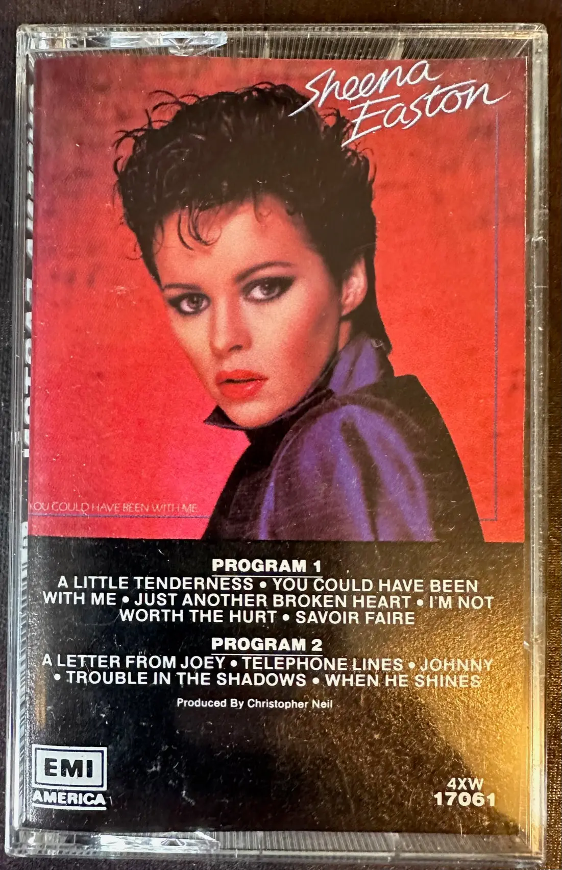Sheena Easton  - You Could Have Been With Me - Cassette Tape - Used 1