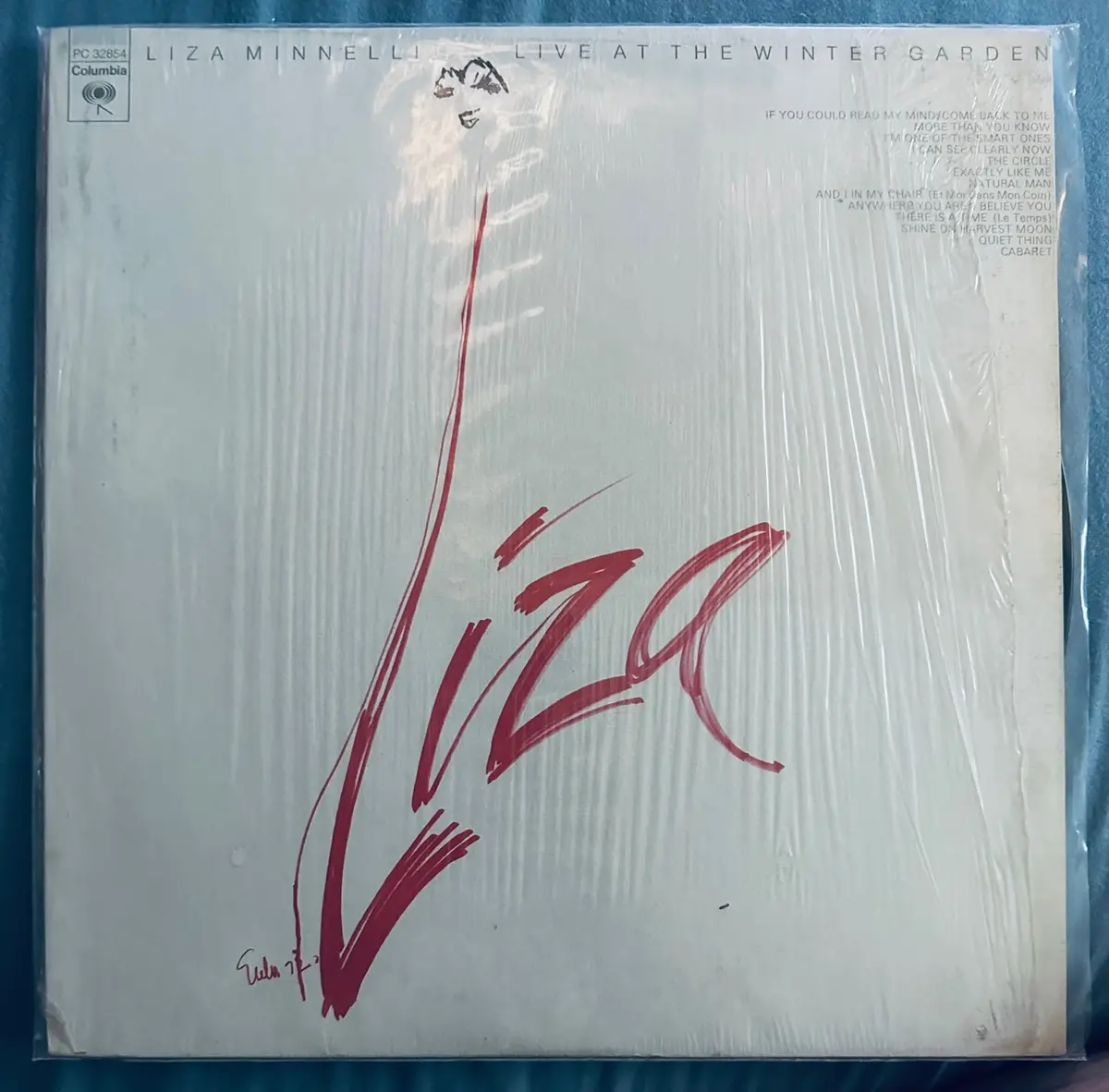 Liza Minnelli -  Live At The Winter Garden -  Lp Vinyl - Used In Cellophane 1