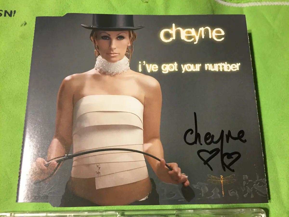 Cheyne - I've Got Your Number (Signed Cd Single) Autographed 1