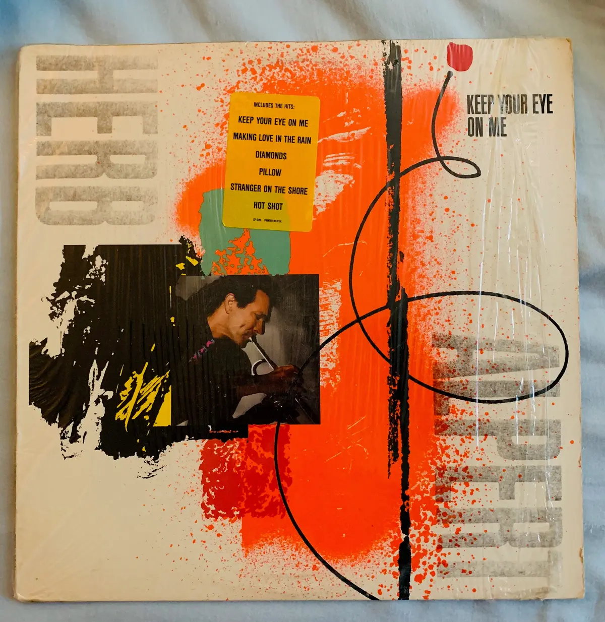 Herb Alpert : Janet Jackson On 2 Tracks  - Keep Your Eye On Me 1987 Lp Vinyl (Used) 1
