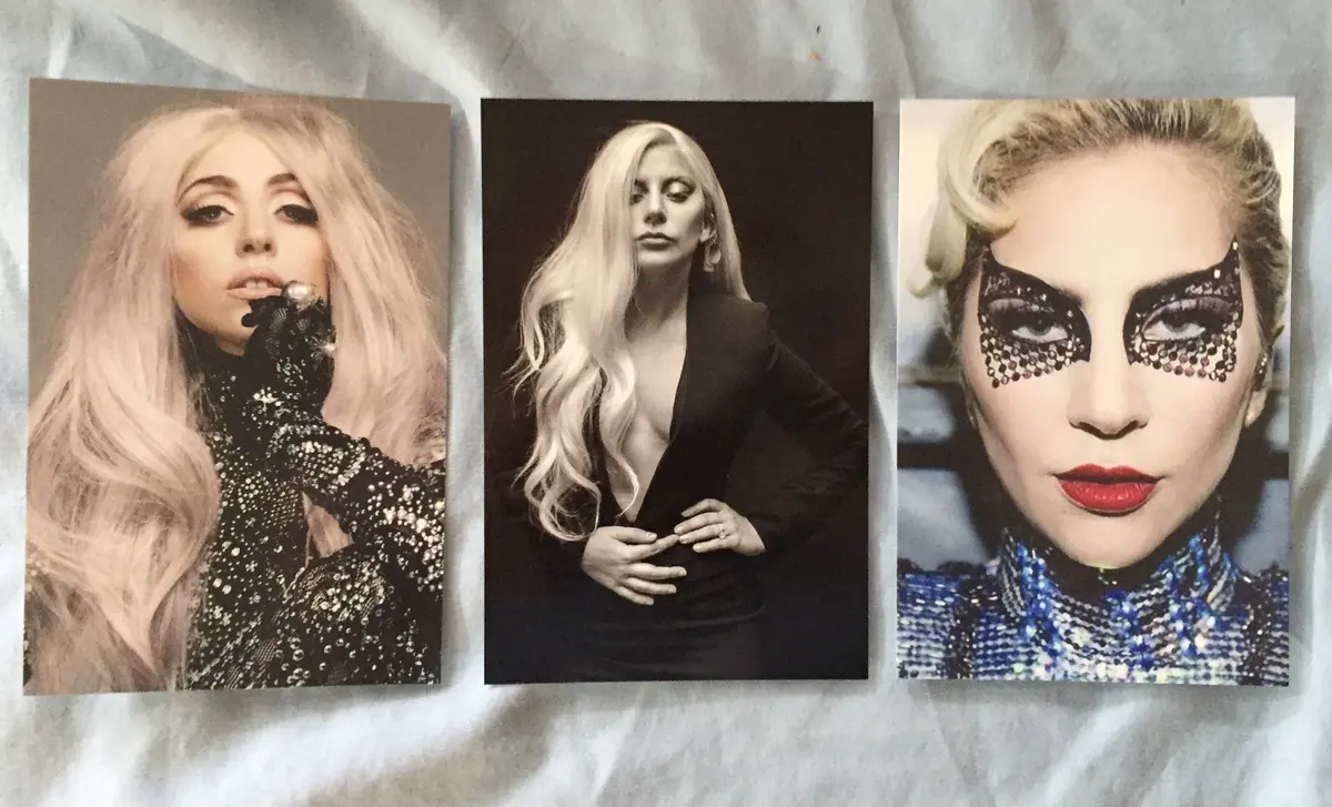 Lady Gaga - 3 Postcards 4X6 1