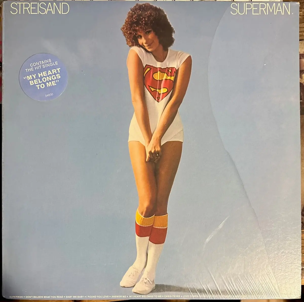 Barbra Streisand - Superman Lp Vinyl - Used 1