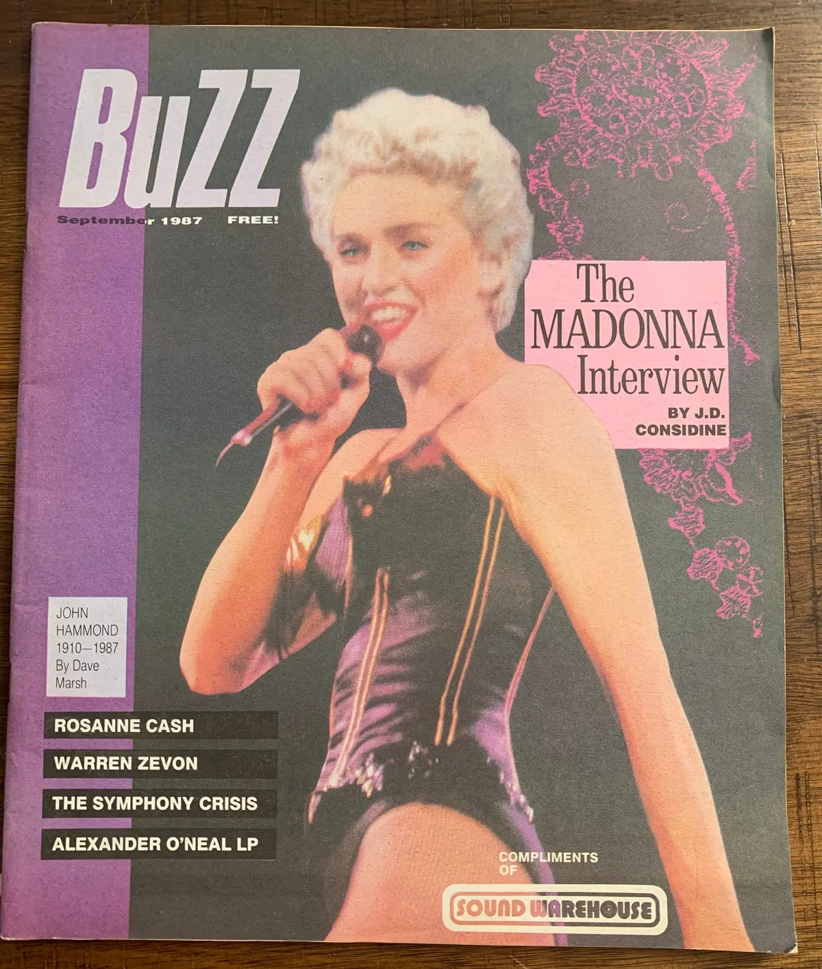 Madonna - Buzz Magazine - 80S 1
