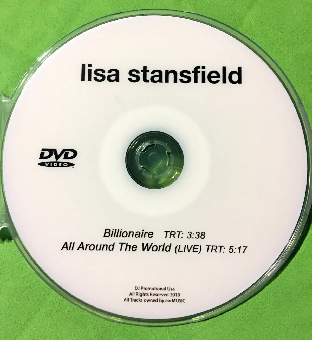 Lisa Stansfield Dvd - Billionaire + Live 1