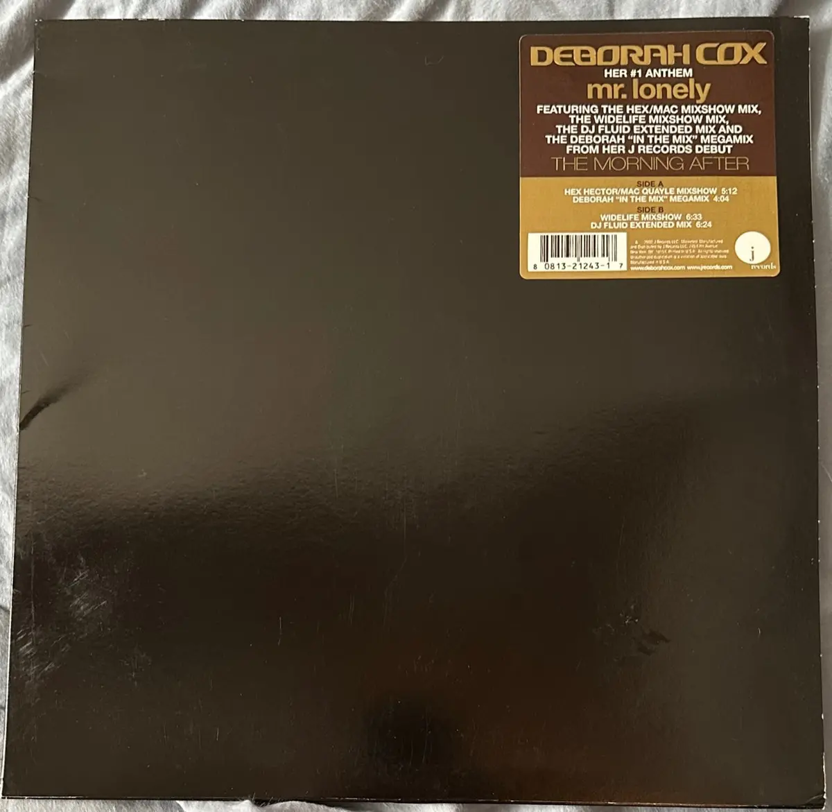 Deborah Cox - Mr. Lonely (Remixes) 12" Single Lp Vinyl - Used 1