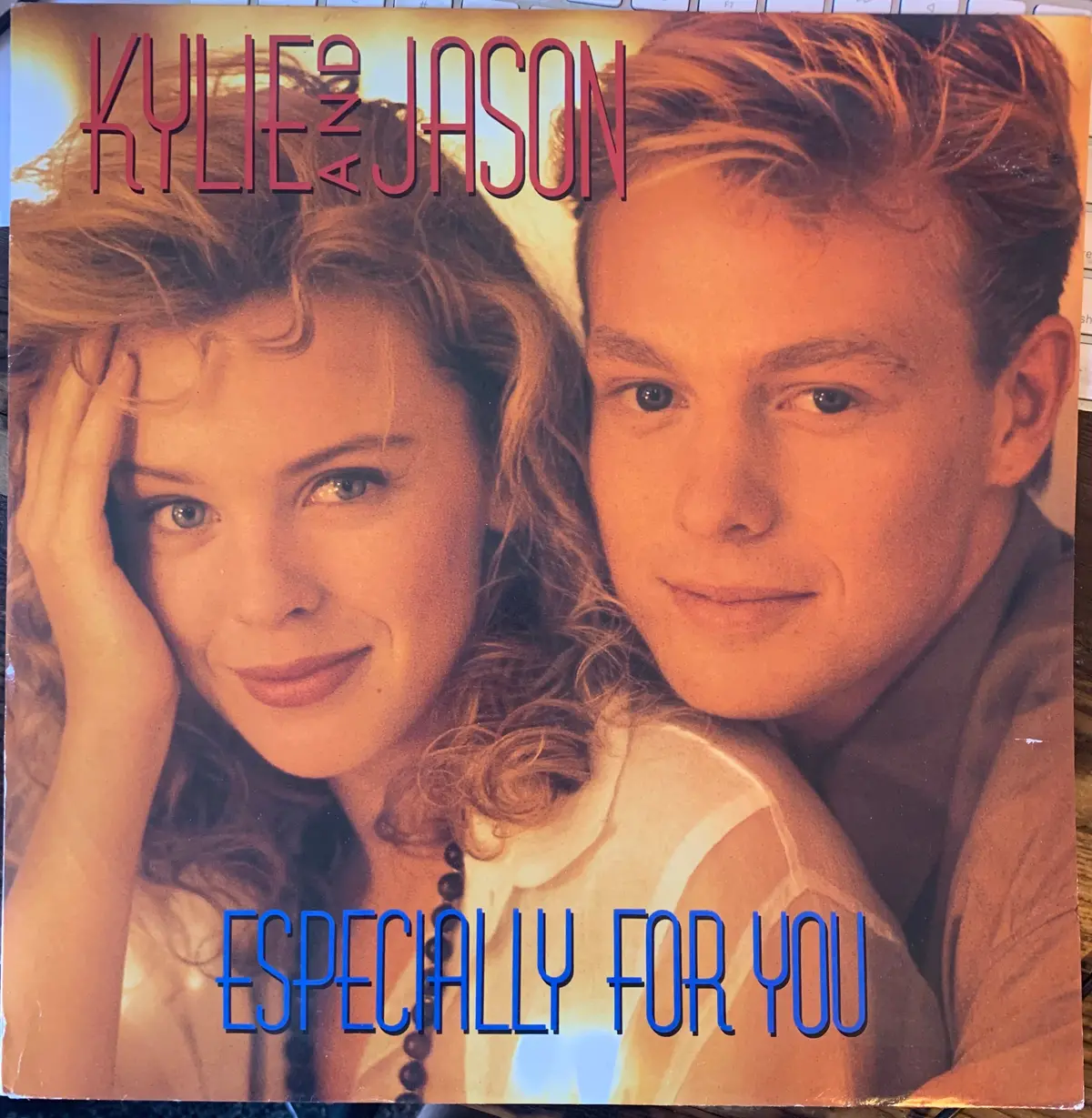 Kylie Minogue  And Jason Donovan - Especially For You 12" Single Import Lp Vinyl - Used 1