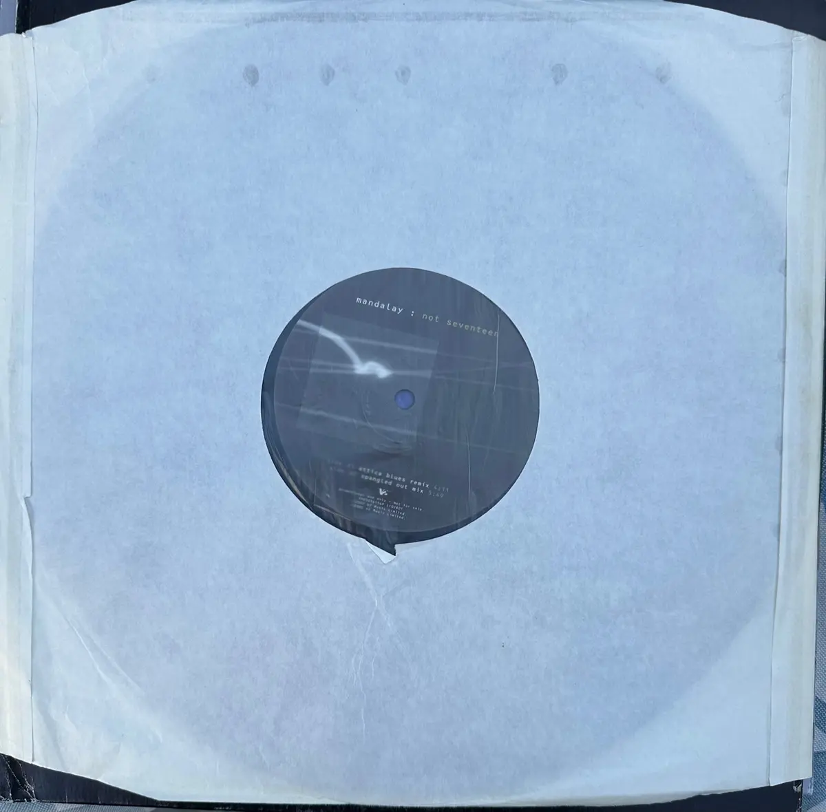 Mandalay - Not Seventeen 12" Single Lp Vinyl - Used 2