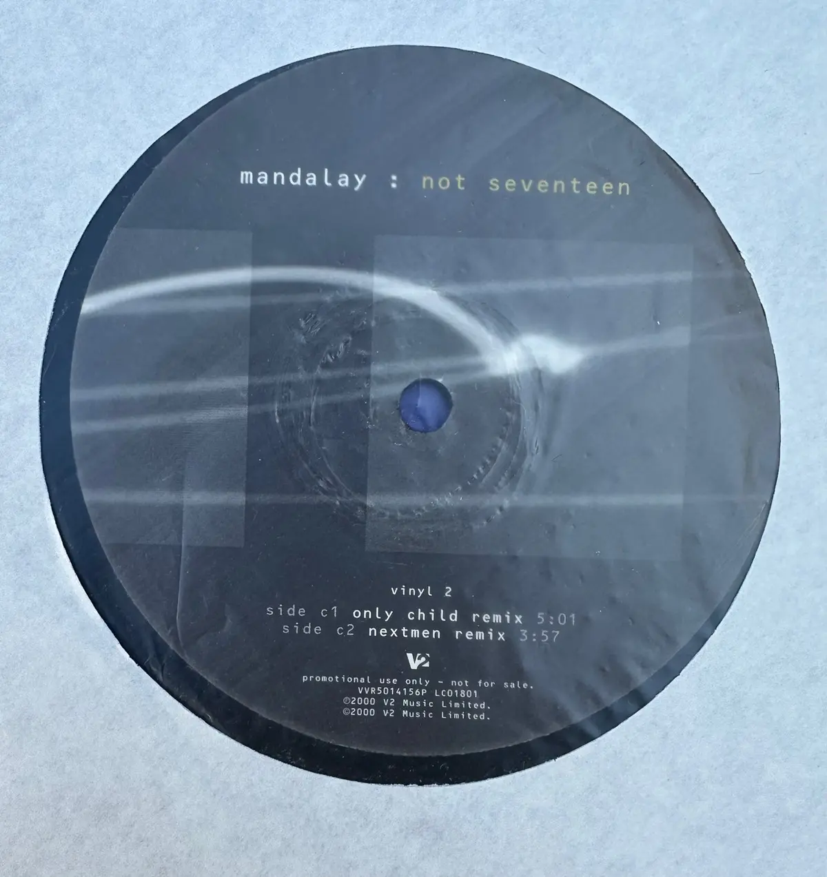 Mandalay - Not Seventeen 12" Single Lp Vinyl - Used 1