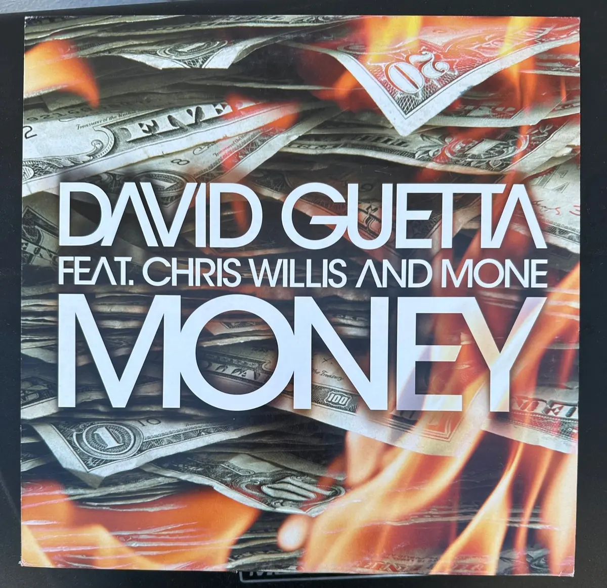 David Guetta Ft: Chris Willis And Mone -- Money 12" (Import) Single Lp Vinyl - Used 1
