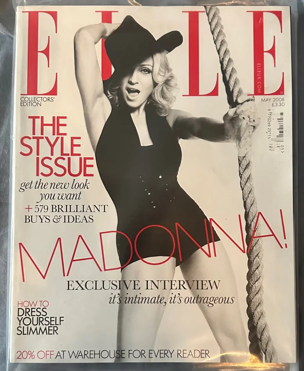 Madonna - Elle (The Style Issue)  Uk Magazine 2008 1