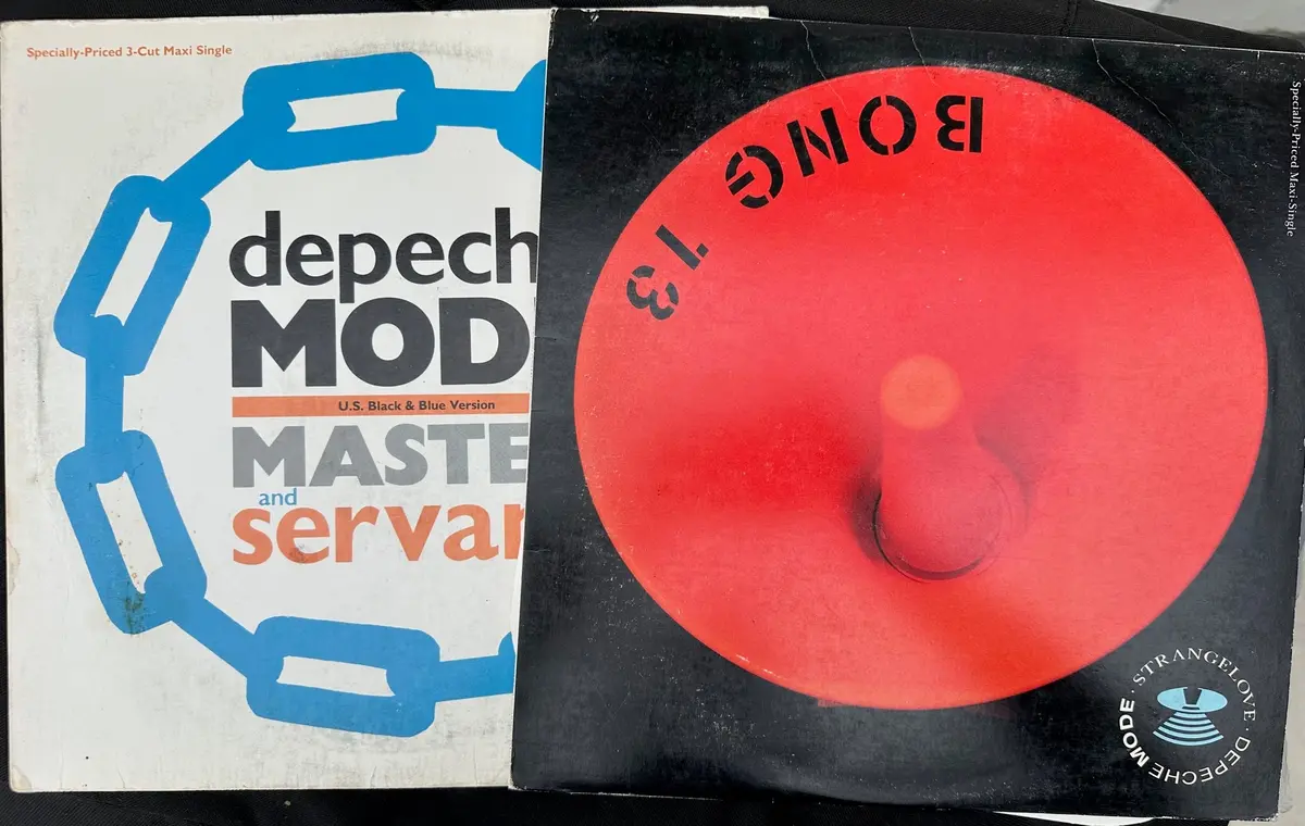 Depeche Mode - 2 Original 12" Singles Lp Vinyl - Used 1