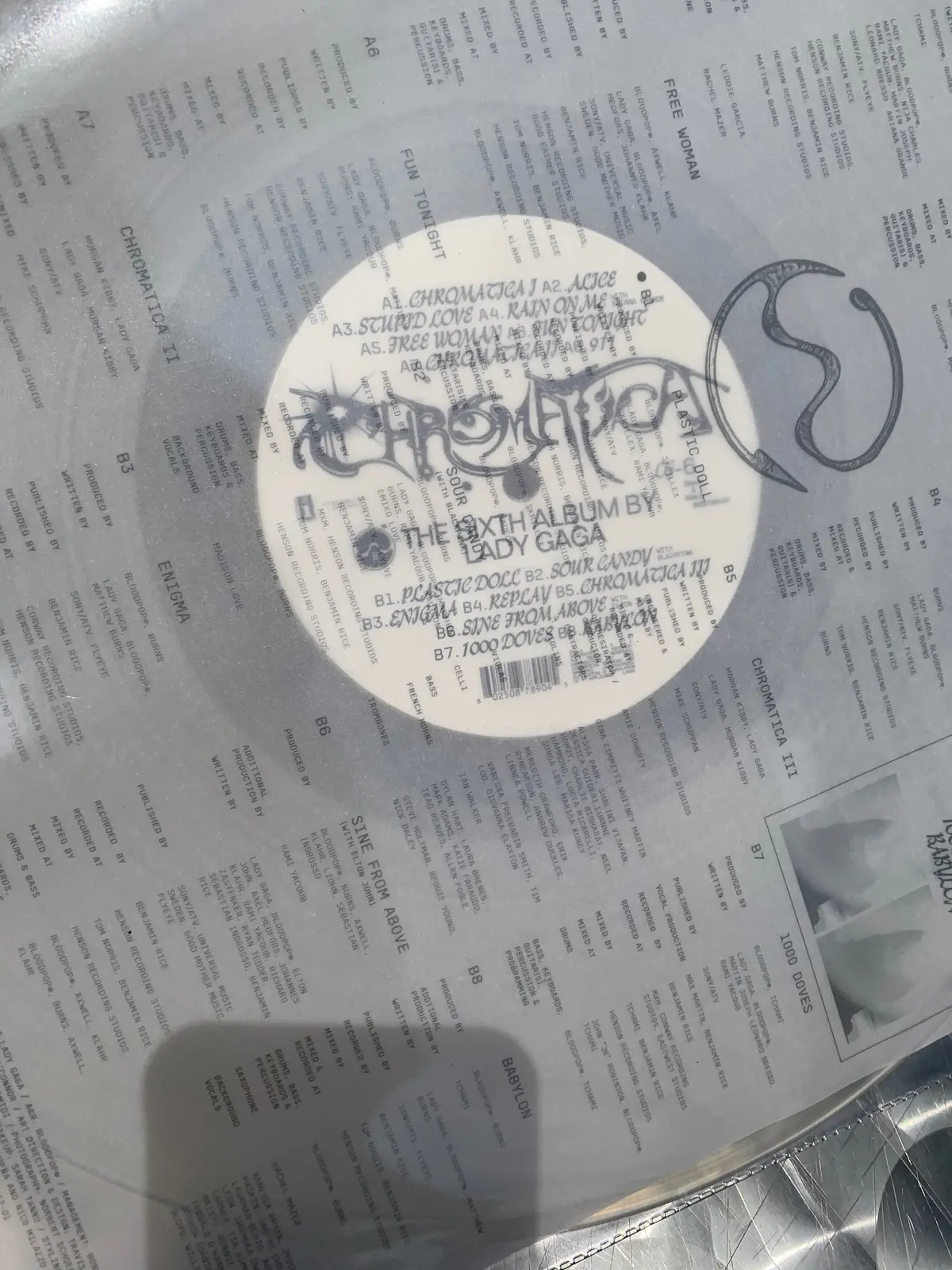 Lady Gaga - Chromatica (Milky Clear Vinyl) Lp New 2