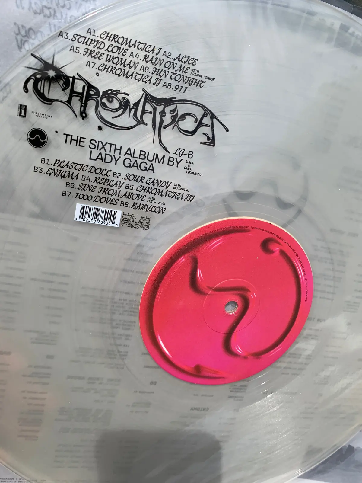 Lady Gaga - Chromatica (Milky Clear Vinyl) Lp New 1