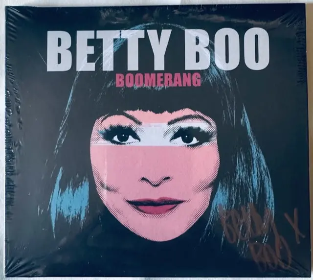 Betty Boo -- Boomerang (Autographed) Signed Cd - New 2