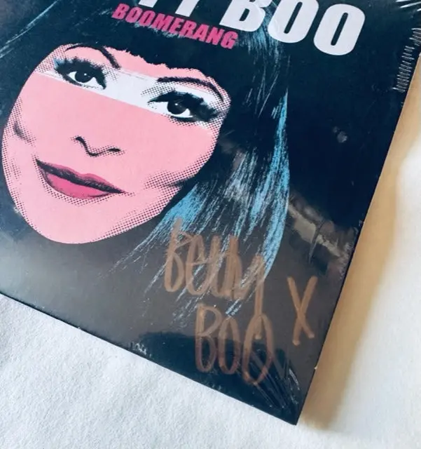 Betty Boo --  Boomerang (Autographed) Signed Cd - New 1