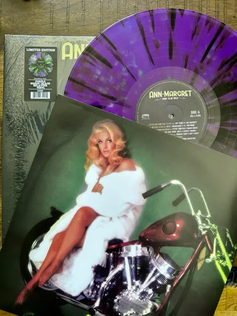 Ann-Margret --- Born To Be Wild - Purple/ Green/ Black Splatter Lp Vinyl - New 2