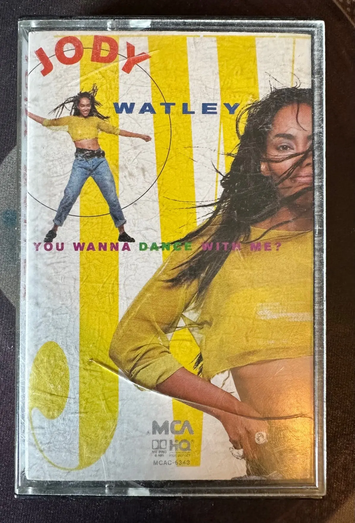 Jody Watley - You Wanna Dance With Me? Remix Cassette Tape - Used 1
